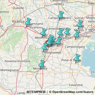 Mappa Via Carnia, 35142 Padova PD, Italia (12.81786)