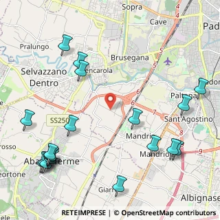 Mappa Via Carnia, 35142 Padova PD, Italia (2.9345)