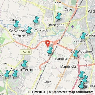 Mappa Via Carnia, 35142 Padova PD, Italia (3.38286)