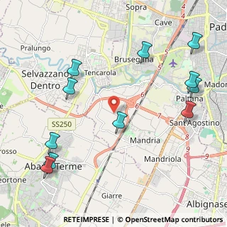 Mappa Via Carnia, 35142 Padova PD, Italia (2.63727)