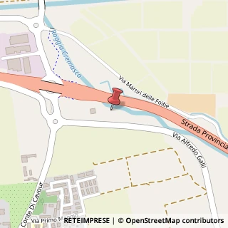 Mappa Via Galli Vittoria, 13, 26010 Pandino, Cremona (Lombardia)