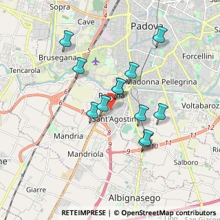 Mappa Via Giovanni Verga, 35020 Albignasego PD, Italia (1.54583)