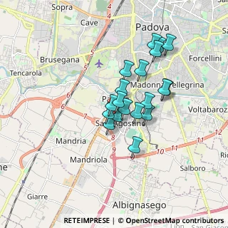 Mappa Via Giovanni Verga, 35020 Albignasego PD, Italia (1.31368)