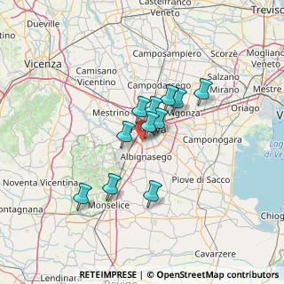 Mappa Via Giovanni Verga, 35020 Sant'Agostino PD, Italia (9.90636)