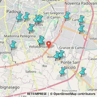 Mappa Corso Esperanto Ranare, 35020 Ponte San Nicolò PD, Italia (2.478)