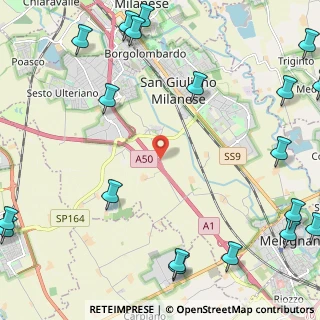 Mappa E35, 20098 San Giuliano Milanese MI, Italia (3.591)