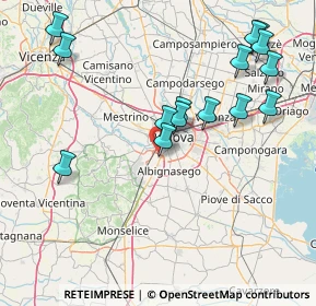 Mappa Corso Boston, 35142 Padova PD, Italia (17.404)