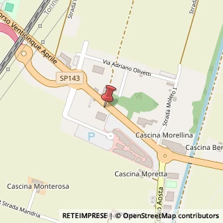 Mappa Corso XXV Aprile, 41, 13048 Santhià, Vercelli (Piemonte)