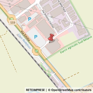 Mappa SS9, 135, 20098 San Giuliano Milanese, Milano (Lombardia)