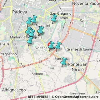 Mappa Via Marco Antonio Santuliana, 35127 Padova PD, Italia (1.75818)