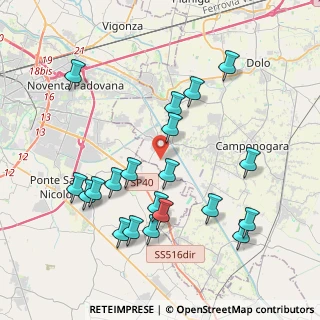 Mappa Via Celeseo, 30030 Vigonovo VE, Italia (4.187)