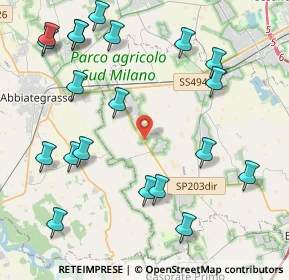 Mappa Via Vigna, 20088 Gudo Visconti MI, Italia (5.0965)