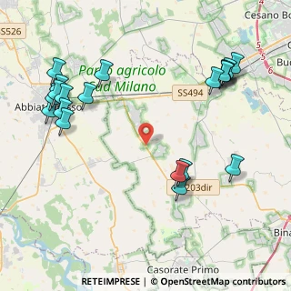 Mappa Via Vigna, 20088 Gudo Visconti MI, Italia (5.1785)