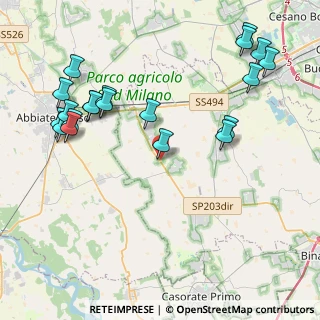 Mappa Via Vigna, 20088 Gudo Visconti MI, Italia (4.9335)