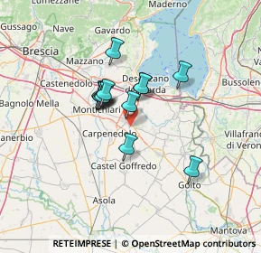 Mappa 46043 Castiglione delle Stiviere MN, Italia (9.46462)
