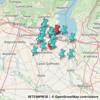 Mappa 46043 Castiglione delle Stiviere MN, Italia (10.0045)