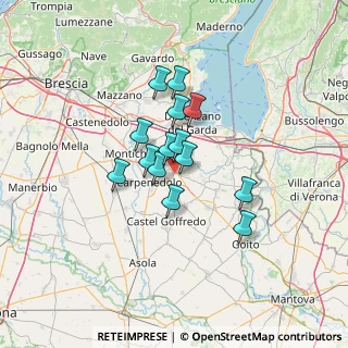 Mappa 46043 Castiglione delle Stiviere MN, Italia (9.20929)