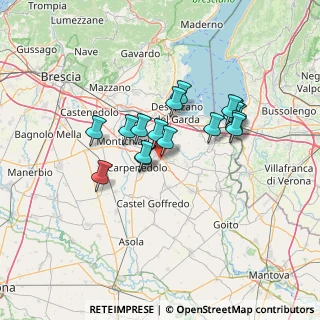 Mappa 46043 Castiglione delle Stiviere MN, Italia (10.84765)
