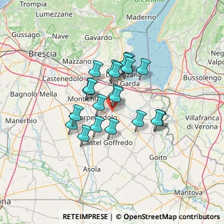 Mappa 46043 Castiglione delle Stiviere MN, Italia (10.0055)