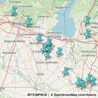 Mappa 46043 Castiglione delle Stiviere MN, Italia (21.13333)