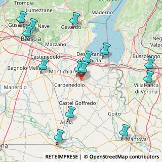 Mappa 46043 Castiglione delle Stiviere MN, Italia (20.72857)