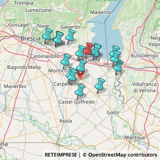 Mappa 46043 Castiglione delle Stiviere MN, Italia (11.52235)