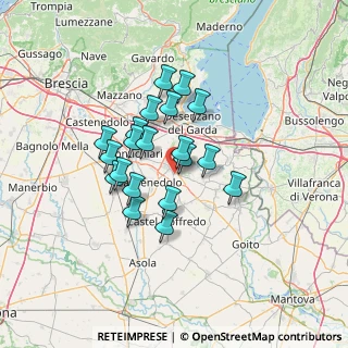 Mappa 46043 Castiglione delle Stiviere MN, Italia (10.44)