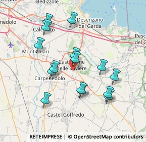 Mappa 46043 Castiglione delle Stiviere MN, Italia (7.09067)