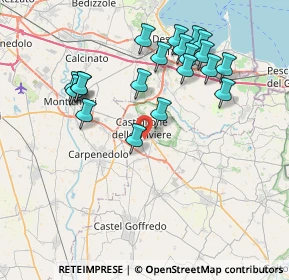 Mappa 46043 Castiglione delle Stiviere MN, Italia (7.8235)