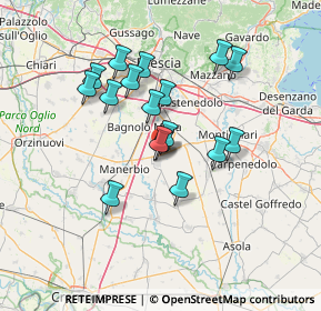 Mappa Via Fernando Magellano, 25024 Leno BS, Italia (11.63412)