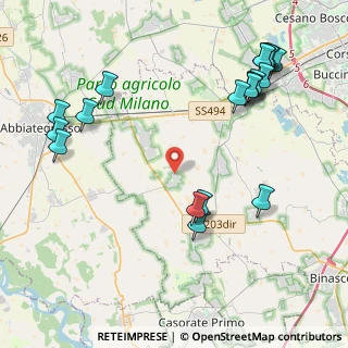 Mappa Via Gudetto, 20088 Gudo Visconti MI, Italia (5.161)