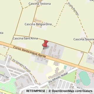 Mappa Corso XXV Aprile, 26, 13048 Santhià, Vercelli (Piemonte)