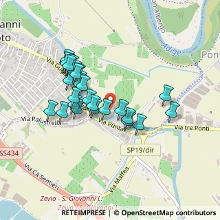 Mappa Vicolo Cieco Punta, 37057 San Giovanni Lupatoto VR, Italia (0.40714)