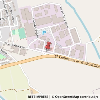 Mappa Via delle Industrie, 18, 26014 Romanengo, Cremona (Lombardia)