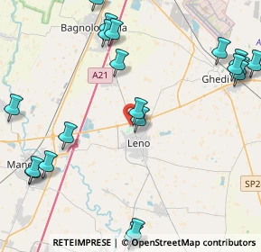 Mappa Quartiere Ippodromo, 25024 Leno BS, Italia (5.631)