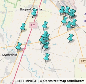 Mappa Quartiere Ippodromo, 25024 Leno BS, Italia (4.022)