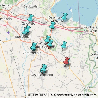 Mappa Via Giuseppe Mazzini 109 Centro Commerciale Benaco, 46043 Castiglione delle Stiviere MN, Italia (7.5325)