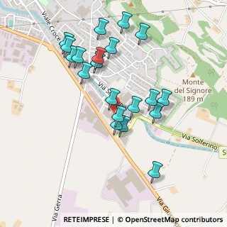 Mappa Via Giuseppe Mazzini 109 Centro Commerciale Benaco, 46043 Castiglione delle Stiviere MN, Italia (0.4605)
