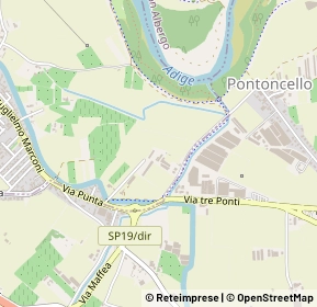 Mappa Via pontoncello, 37057 San Giovanni Lupatoto VR, Italia (0.592)