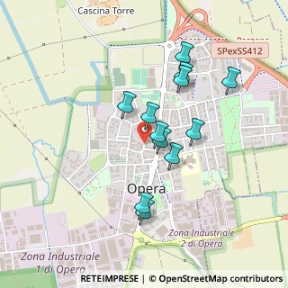 Mappa Via Resistenza, 20073 Opera MI, Italia (0.38583)