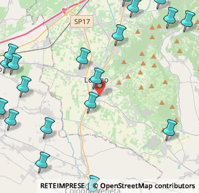 Mappa Via F. Turati, 36045 Lonigo VI, Italia (6.33)