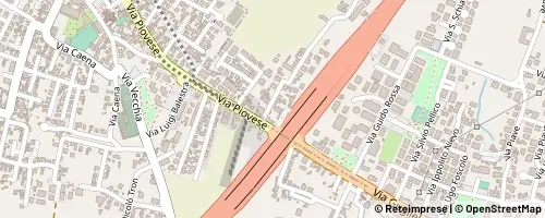Mappa Ponte San Nicolò