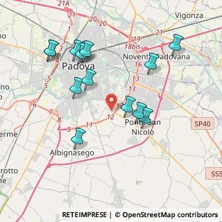 Mappa Via L. Balestra, 35127 Padova PD, Italia (4.02429)
