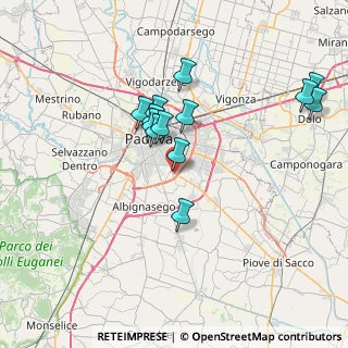 Mappa Via L. Balestra, 35127 Padova PD, Italia (6.65692)