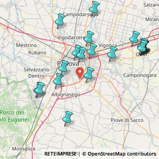 Mappa Via L. Balestra, 35127 Padova PD, Italia (9.662)
