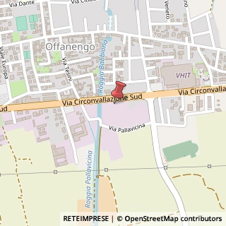 Mappa Via Circonvallazione Sud, 55, 26010 Offanengo, Cremona (Lombardia)