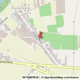 Mappa Via Monti Lessini, 64, 37059 Zevio, Verona (Veneto)