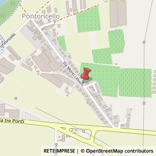 Mappa Via Monti Lessini, 60, 37059 Zevio, Verona (Veneto)