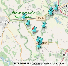 Mappa Via Papa Giovanni XXIII, 20088 Gudo Visconti MI, Italia (3.67455)