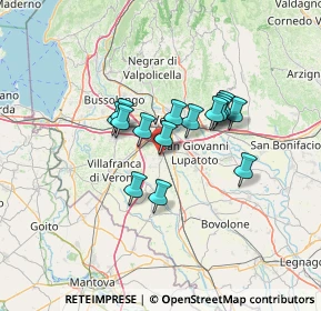 Mappa Via Verdi, 37060 Verona VR, Italia (9.56733)
